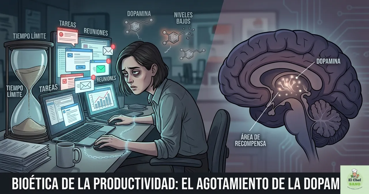 agotamiento de dopamina