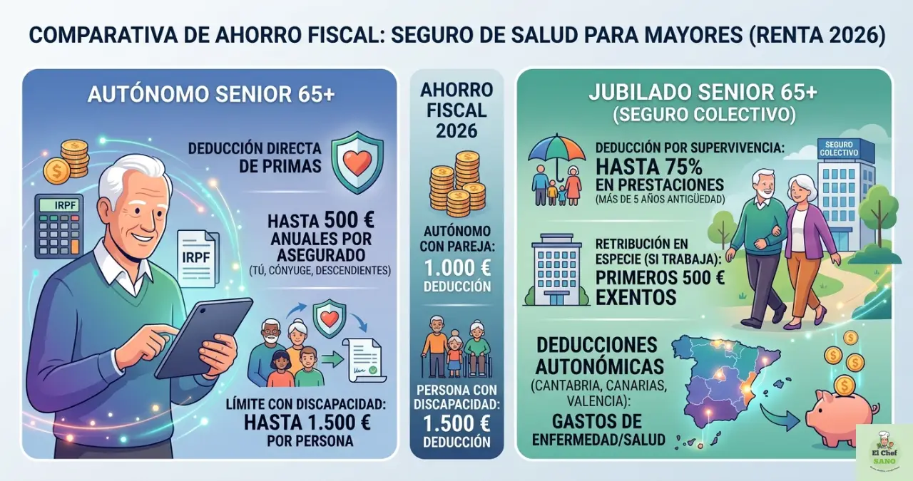 ahorro en seguro de salud para mayores