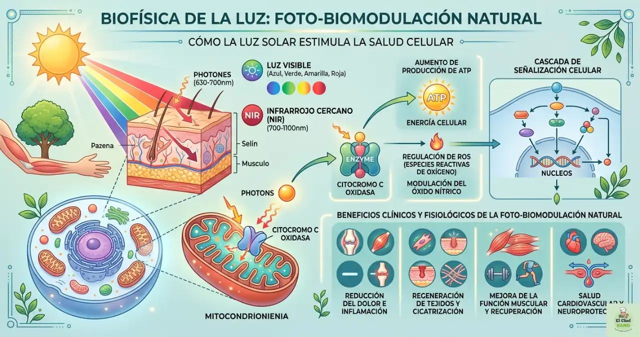 bio-física de la luz