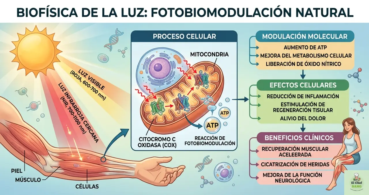 biofísica de la luz