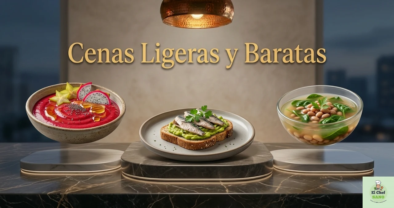 cenas ligeras y baratas 2026