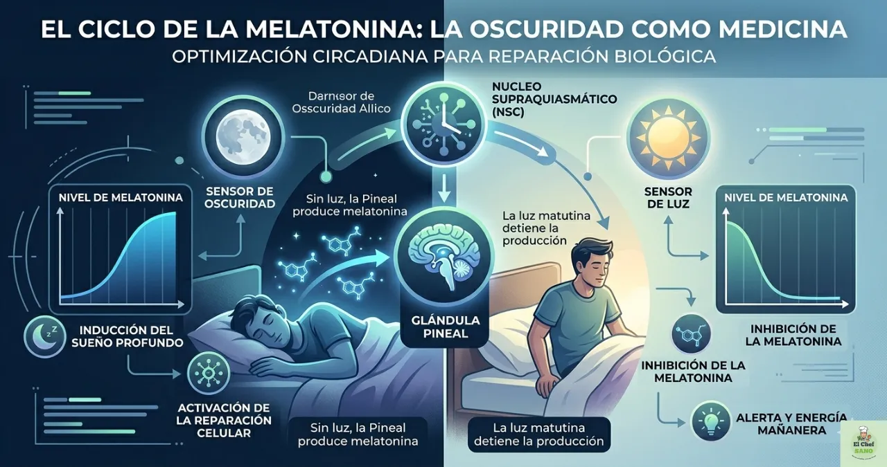 ciclo de la melatonina