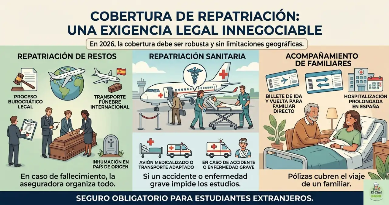 cobertura de repatriación una exigencia legal innegociable en España
