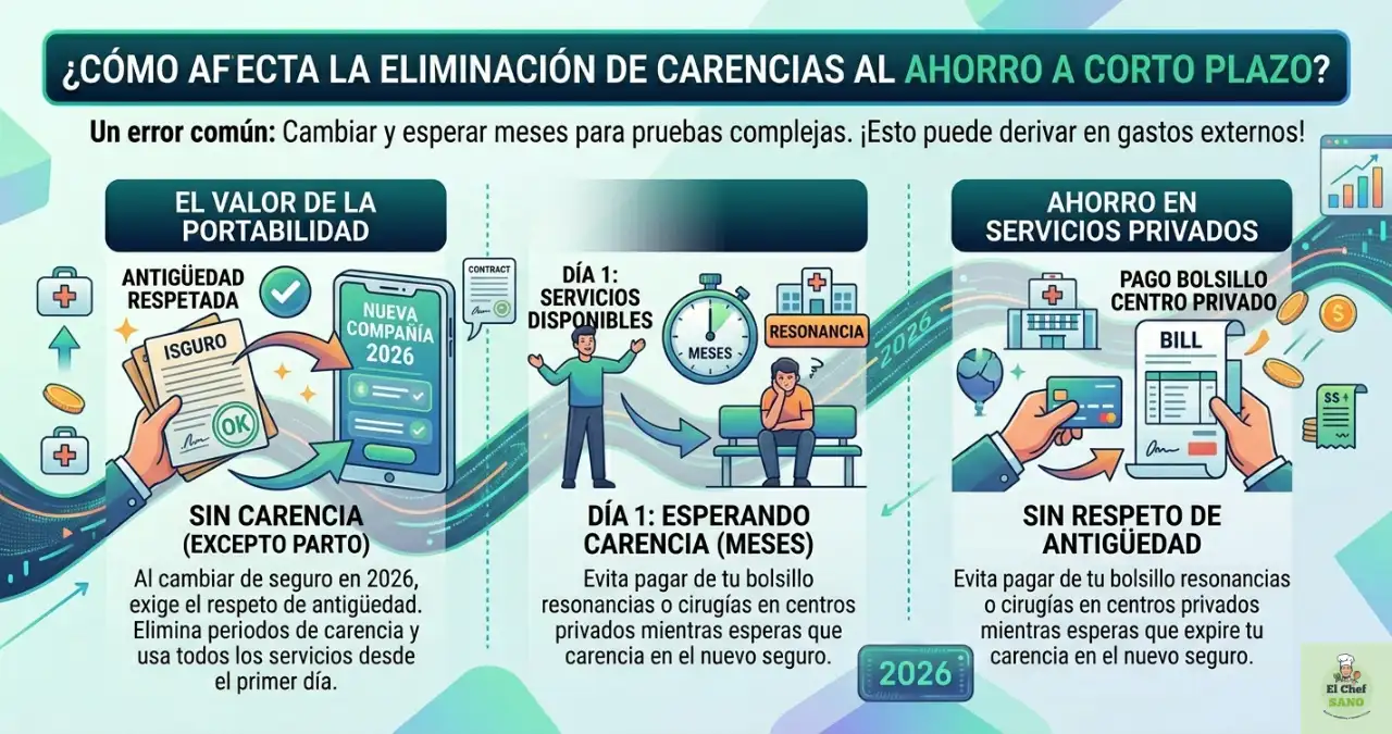 como afecta la eliminación de carencias al ahorro en el corto plazo