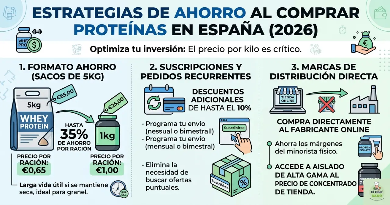 como ahorrar en proteína 2026