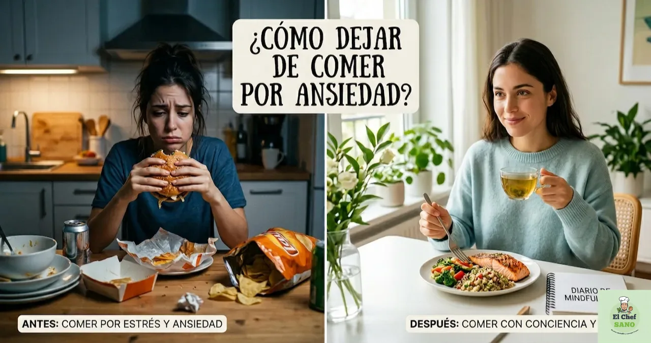 como dejar de comer por ansiedad