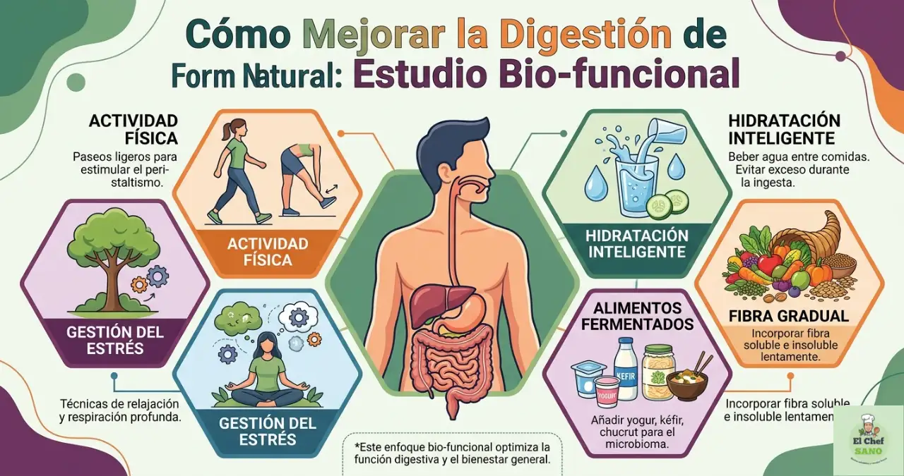 como mejorar la digestión de forma natural