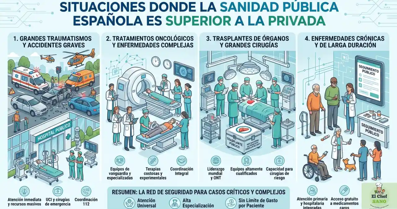 donde la sanidad pública es superior a la privada