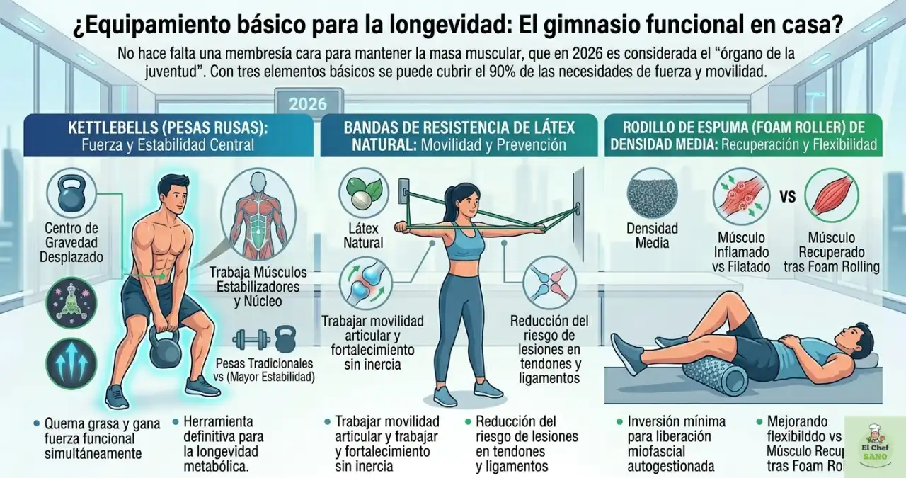 equipamiento básico para la longevidad