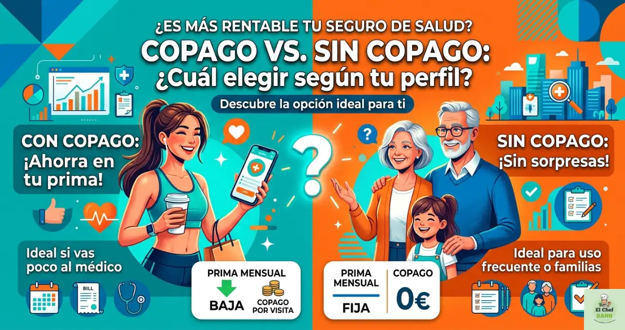es más rentable un seguro con copago o sin copago