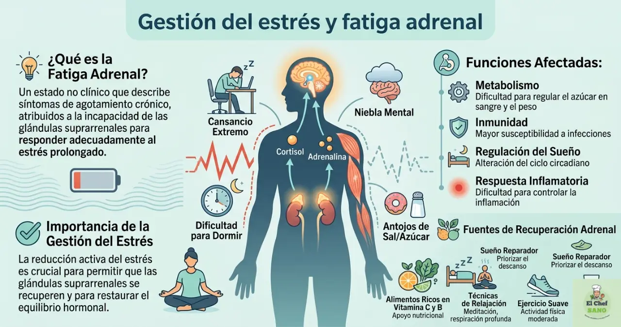 gestión de estrés y fatiga