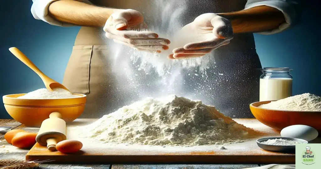 harina para pizza vegana