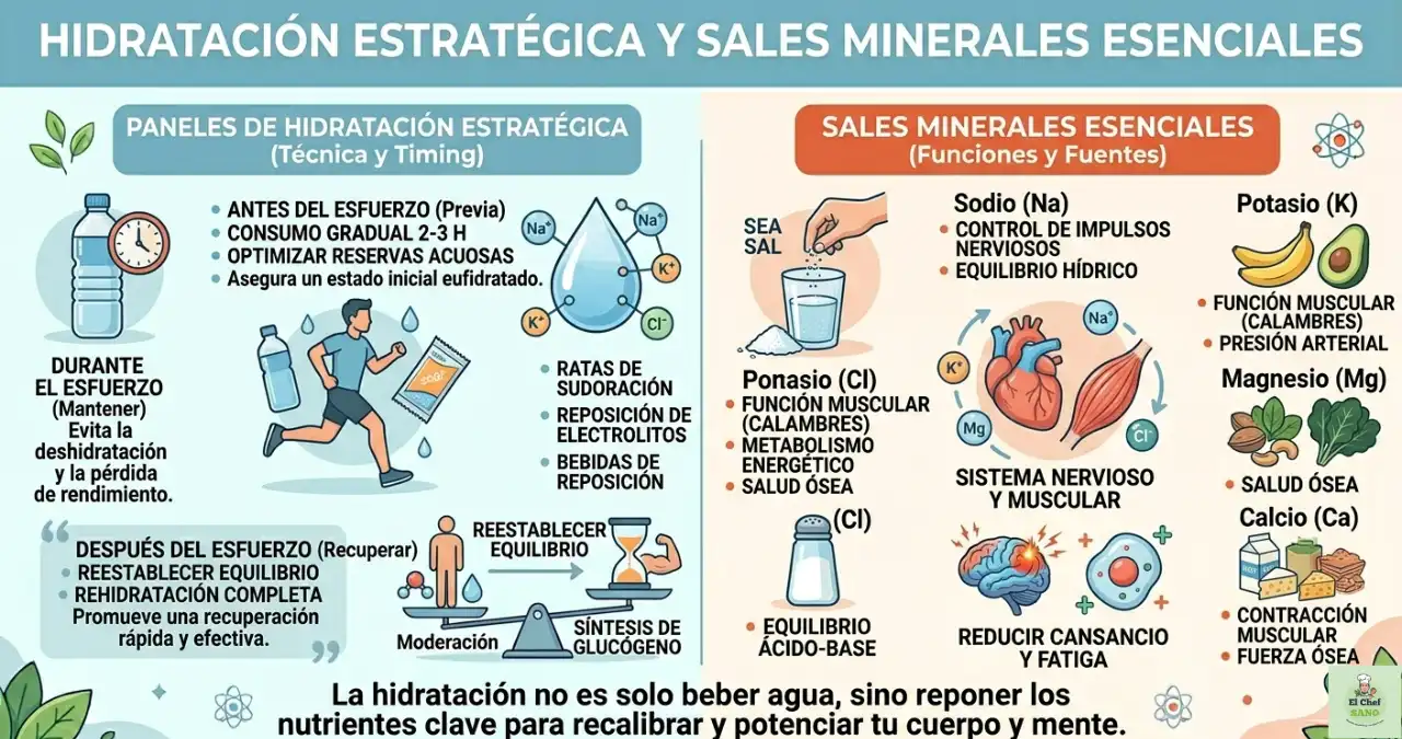 hidratación estratégica