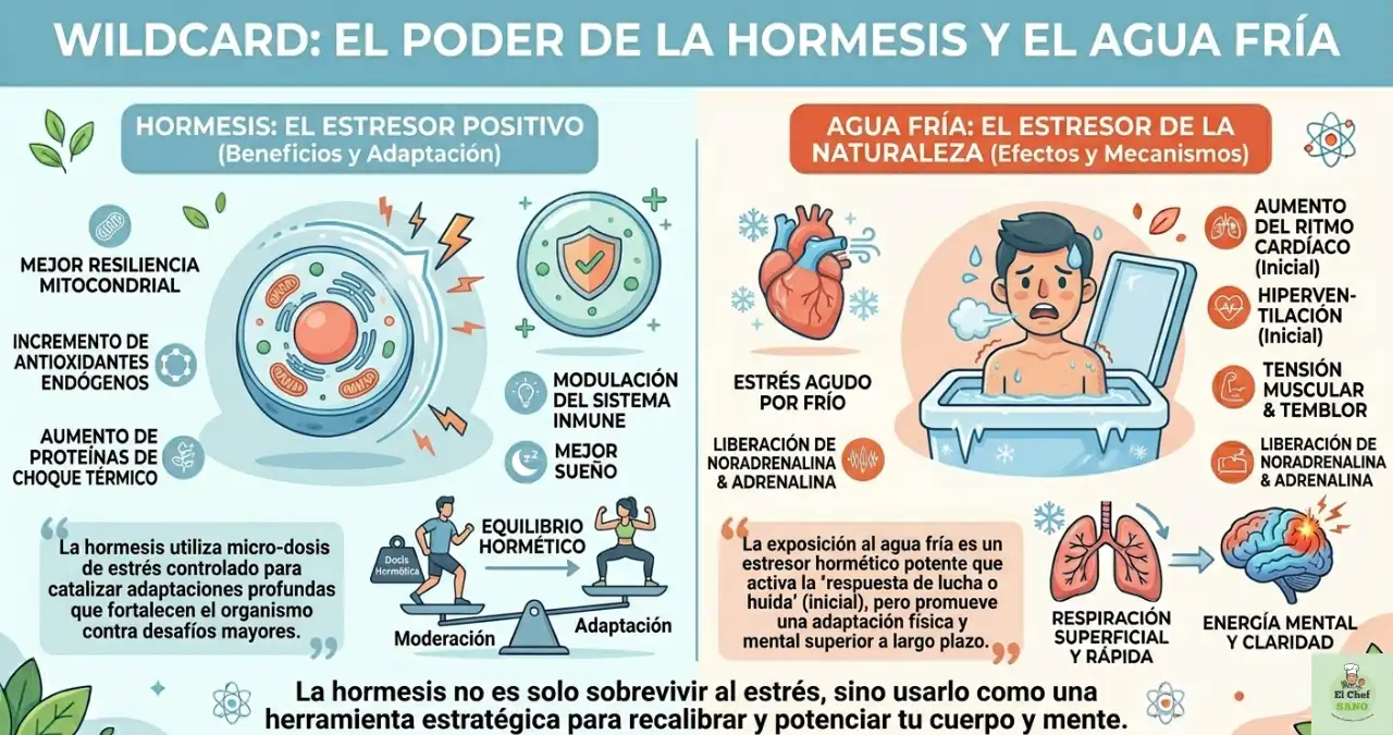 hormésis y agua fría