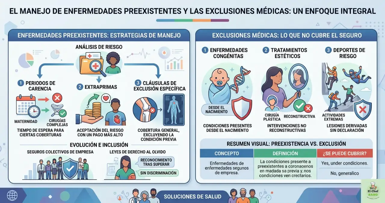 manejo de enfermedades preexistentes