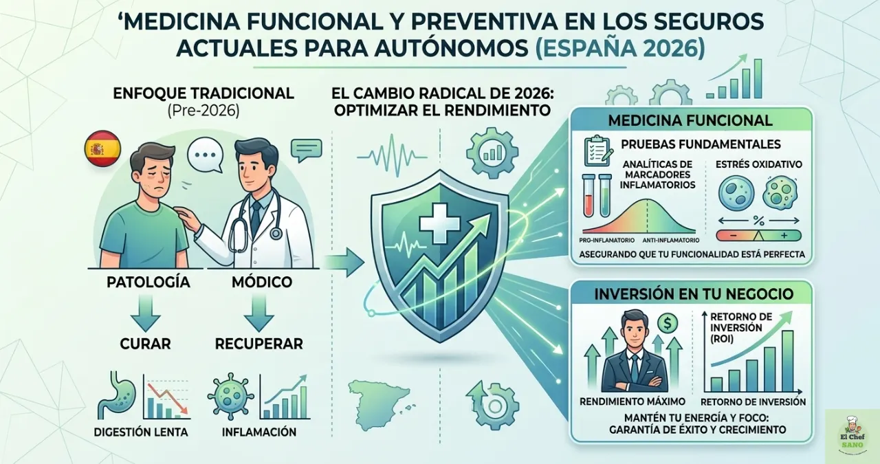 medicina funcional y preventiva en los seguros para autónomos 2026