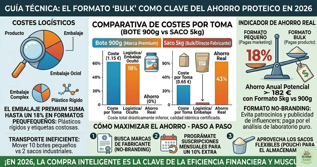 por qué comprar proteína granel es la clave