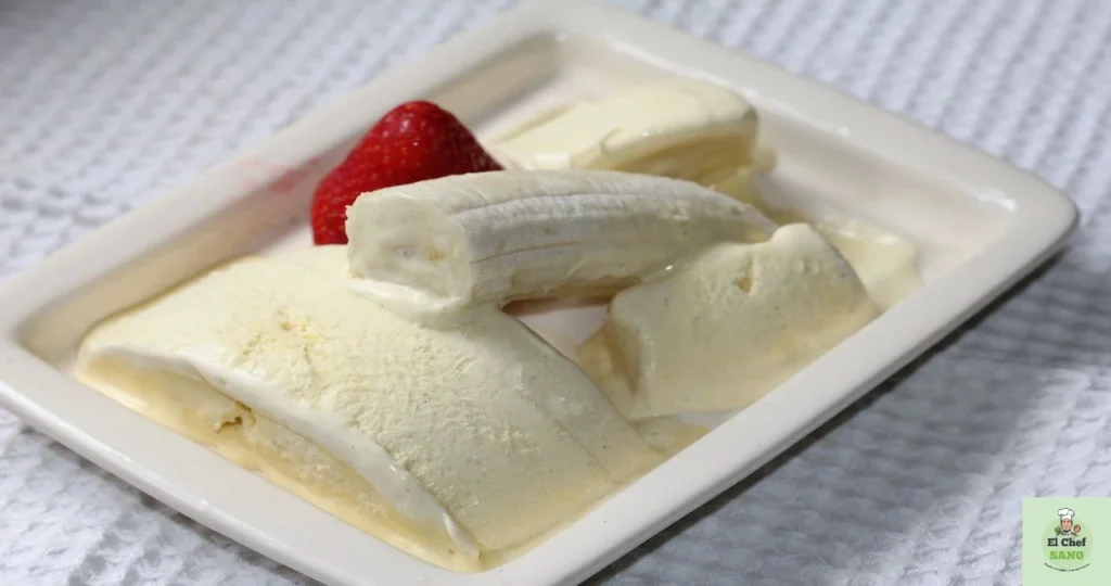 postre plátano nicecream