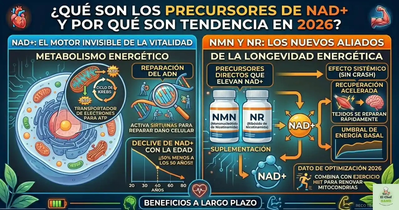 qué son los precursores NAD+