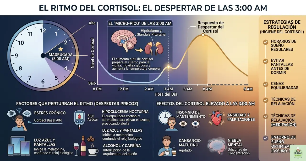 ritmo de cortisol