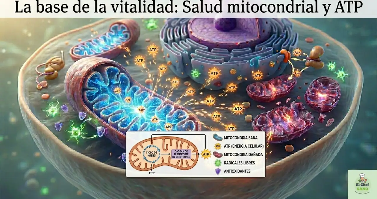 salud mitocondrial y ATP