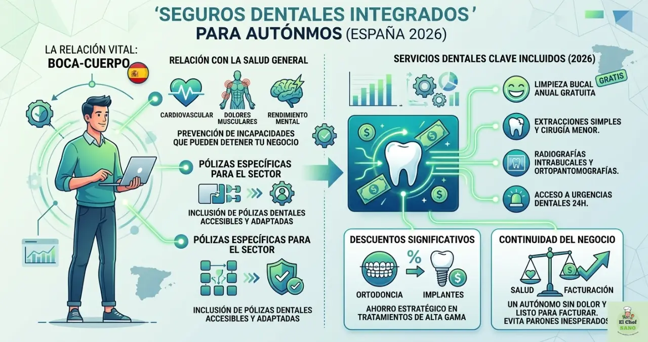 seguros dentales integrados para autónomos 2026