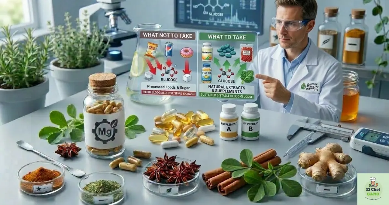 suplementos para bajar glucosa 2026